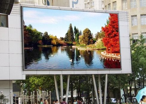 Bon prix Location/installation fixe en extérieur en aluminium sous pression P5 HD 960*960mm LED Grand écran pour les publicités photo et vidéo en ligne
