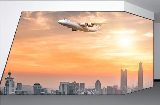 Panneau d'affichage LED extérieur P6 12 pieds x 24 pieds IP65 Étanche pour la publicité