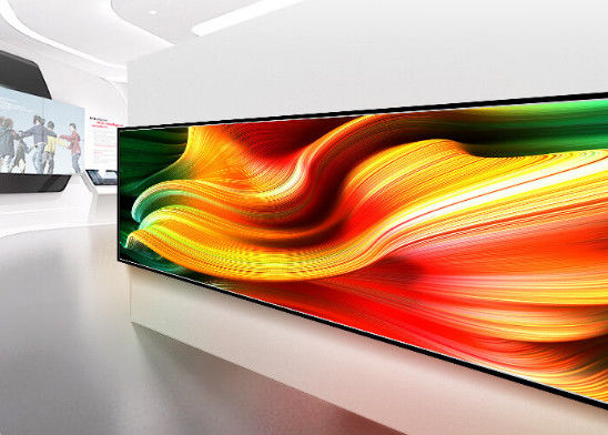 Écran d'aluminium moulé sous pression à LED pour la publicité