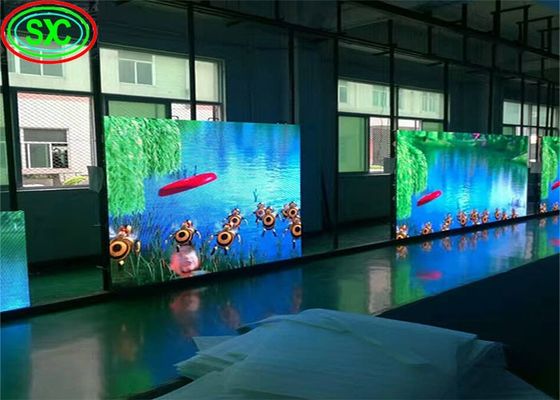 Bon prix Location d'un écran en aluminium moulé à la fonte RGB Publicité Intérieur P3.91 1R1G1B Moniteur LED HD en ligne