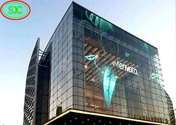 Module de méthode de conduite à écran LED transparent Poids 0,2 kg / PC Armoire Poids 6,2 kg pour vos solutions publicitaires