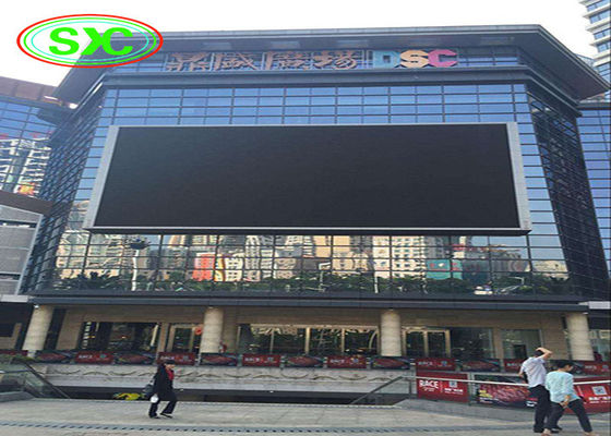 Bon prix La publicité P10 fixe extérieure a mené le mur visuel mené par TV polychrome d'écran de visualisation en ligne