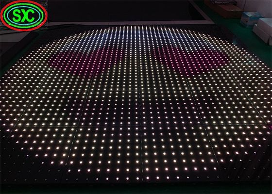 Écran de sol de danse LED RVB 4,81 mm Pixel SMD3535 500x500 mm