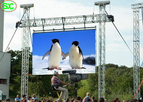 Panneau de location accrochant mobile extérieur d'affichage à LED de P10 Imperméable