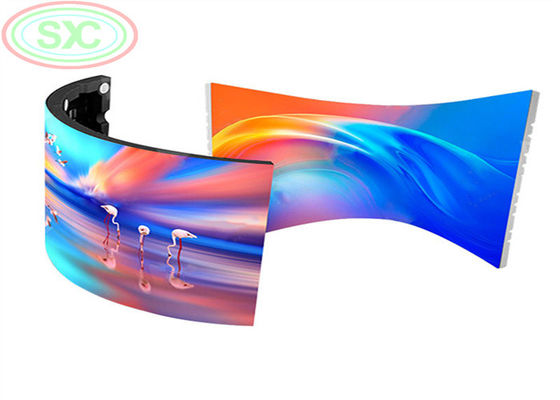 Module P3 P4 P2.5 souple pliable circulaire SMD 2121 mur vidéo à cercle doux