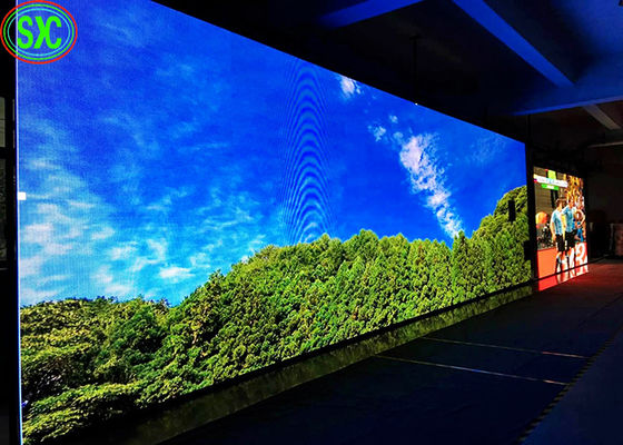 Bon prix P3 les écrans polychromes d'intérieur de l'étape LED, vidéo de LED mure l'installation facile en ligne