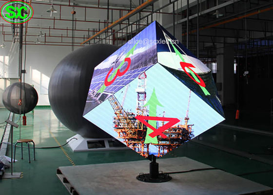 Bon prix Le DJ flexible présentent la vidéo de la disco RVB des panneaux 3D d'affichage à LED de P5 Pour la cabine en ligne