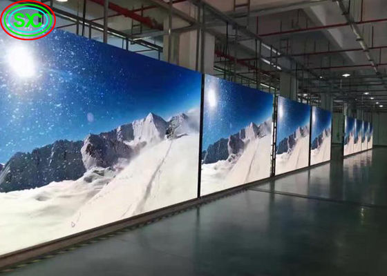 Bon prix affichage numérique et affichage RGB P2 P2.5 mur vidéo LED plein HD intérieur en ligne