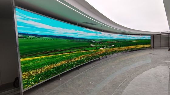 Matériau d'armoire en aluminium affichage LED fixe avec taille d'armoire personnalisée et Mtbf 5000 heures