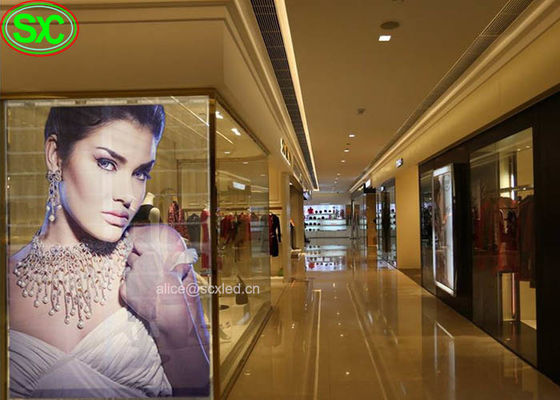 Bon prix Écran transparent en verre de vidéo d'affichage à LED de l'intense luminosité P6.25 en ligne