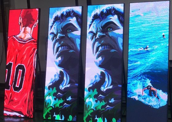 Affichage d'affiche LED de 320x160 mm de taille de module avec configuration de couleur 1R1G1B et hauteur P1.86mm