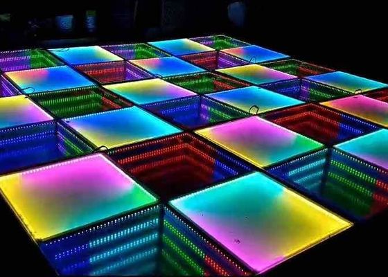 Bon prix P2.5 Plancher de danse vidéo couleur complète, SMD Carreaux de sol lumineux 1/32 Module 160*160mm en ligne