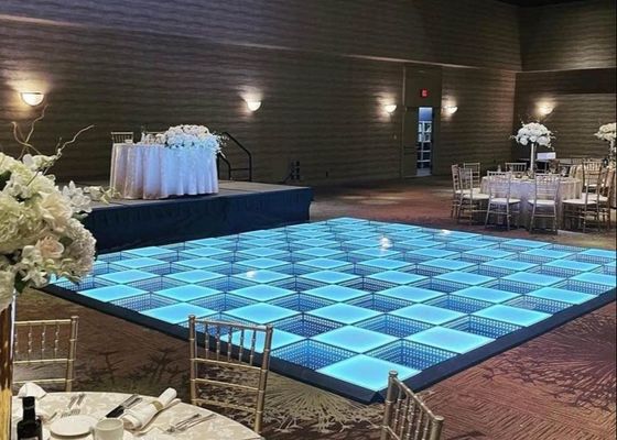 Bon prix P4.81 Planche de danse LED Planche de danse de mariage pour les fêtes d'événements Magnet 3D LED Panneaux pleine couleur en ligne