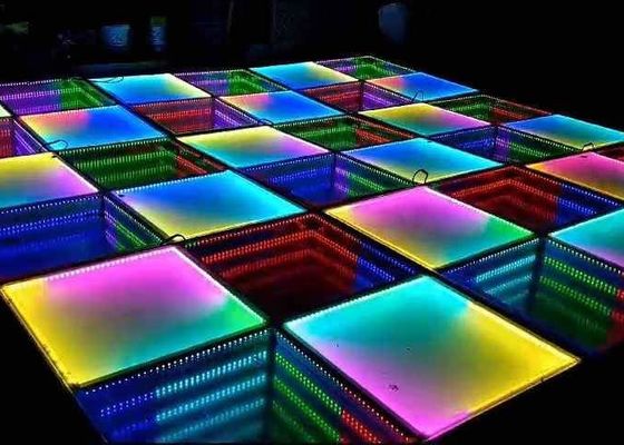 Bon prix Extérieur HD P6.25 SMD3528 Full Color LED Dance Floor 1000mmx 500mm Boîte en ligne