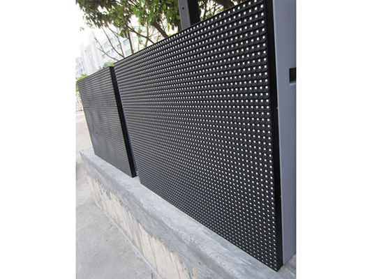 Bon prix Affichage à LED polychrome extérieur de P10 SMD3535, Balayage mené extérieur des panneaux d'affichage 1/4 en ligne