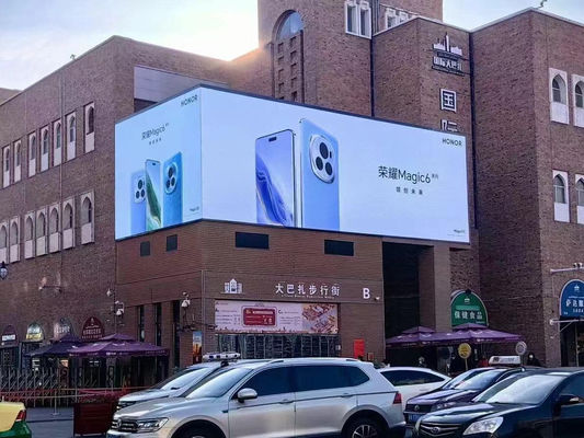 P6 étanche à l'eau pour l'extérieur 960x960mm SMD2727 affichage à LED installation fixe mur publicitaire à LED