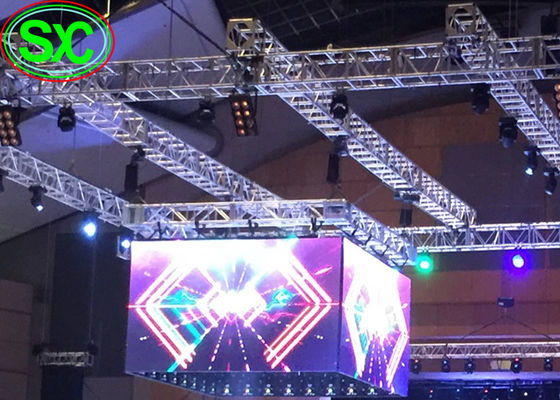 P10 affichage polychrome extérieur de la publicité du coin LED avec Novastar