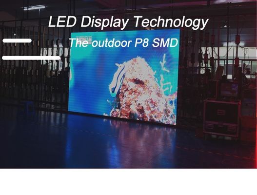 Bon prix Balayage SMD3535 1/4 polychrome polychrome extérieur de haute résolution d'affichage à LED d'IP65 P8 en ligne