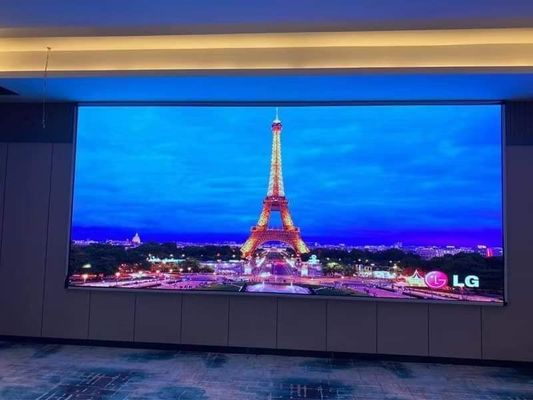 Écran à LED à l'intérieur avec p3.91 en forme de courbe, mur vidéo 500x500 mm, haute mise à jour 3840 Hz, écran à LED, luminosité 3500