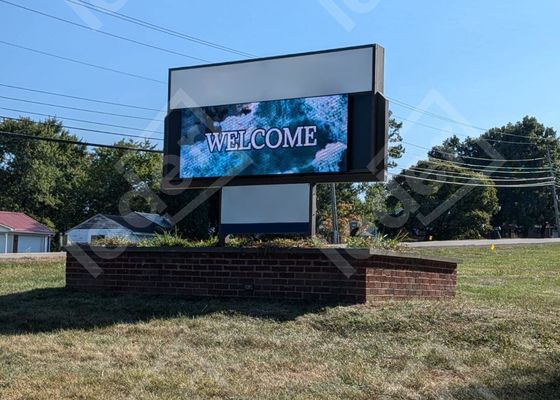 120°/60° Angle de vue Panneaux d'affichage LED Voltage de fonctionnement DC5V Consommation moyenne de puissance 860w/m2 pour une publicité efficace