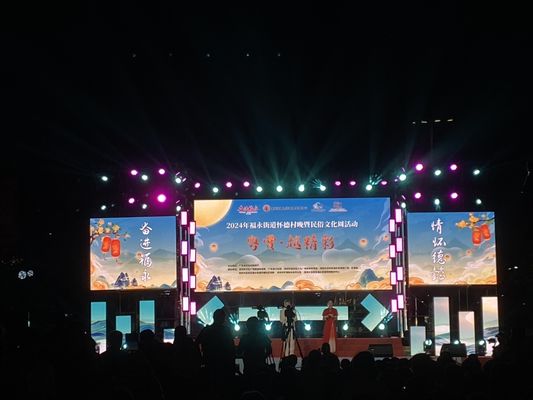 Économie d'énergie Écran LED extérieur en aluminium moulé à la fonte Puce couleur complète Garantie 3 ans