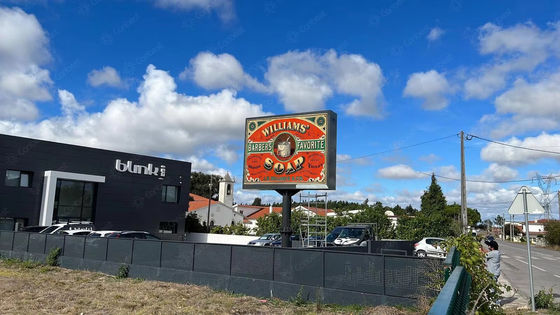 Affichage LED RGB haute définition en couleur complète avec châssis d'écran de location, FCC UL Listed