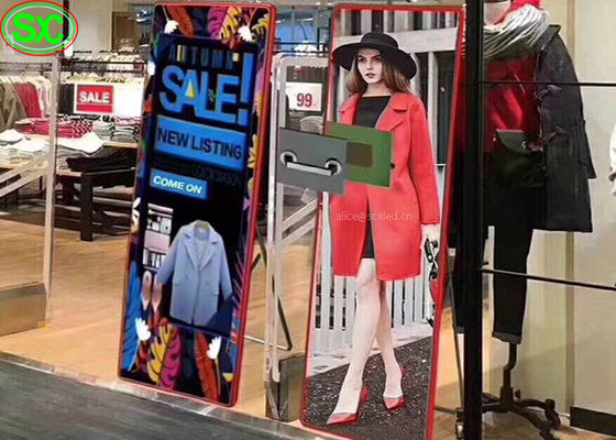 Bon prix Le conseil de publicité P3 mené portatif, RVB SMD 2121 a mené l'affiche de miroir en ligne