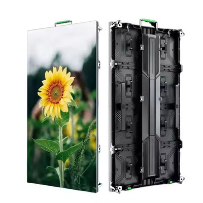 Bon prix Écran en aluminium moulé sous pression intérieur fixe/location affichage LED à couleur complète, 256x128 mm, module LED en ligne