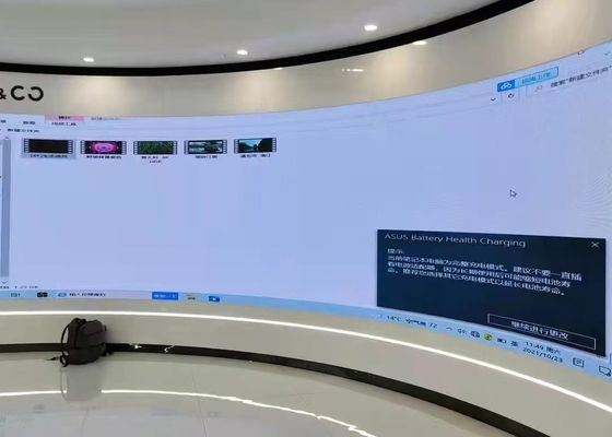 SMD2121 Affichage LED couleur entière intérieure Écran en aluminium moulé pour scène avec une luminosité de 2500 nits