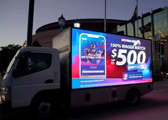 Bon prix Location de camions mobiles en couleur P2.6 Location d'écran LED intérieur Stade HD en ligne