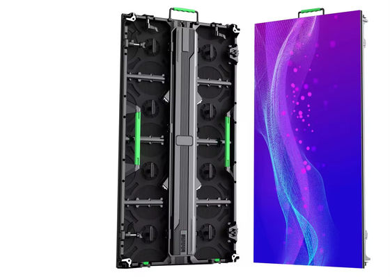 Bon prix HD moulé en aluminium imperméable à l'eau personnalisable extérieur P3.91 10 mm mur d'affichage en verre transparent en ligne