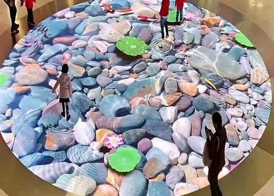 Bon prix Résistance à l'eau IP65 IP67 P2.5 P2.9 P3.91 P4.81 P5.2 P6 P6.25 Touch Interactive Scène de danse Parquet LED Écran de sol en ligne