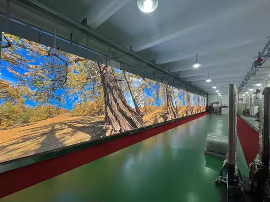 Location intérieure Affichage à LED à couleur P3.91 Mur vidéo Scène arrière-plan