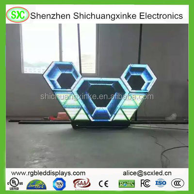 Affiche numérique Affichage LED en couleur intégrale à l'intérieur avec fer/aluminium sous pression et Nationstar SMD 1515