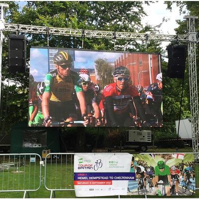 Écrans d'affichage de publicité LED pour le stade de football grand panneau mural vidéo LED