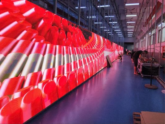 Écran affordable à la location avec une consommation moyenne de 438 Watt/m2 et une taille de cabinet de 640*640 mm