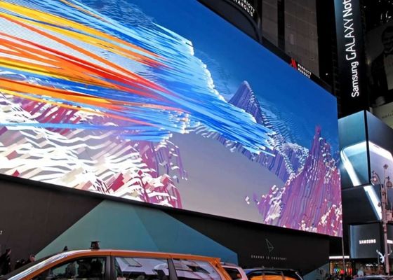 Affichage LED plein couleur extérieur avec encapsulation SMD2121 et tension d'entrée AC 110/220V pour une publicité accrocheuse