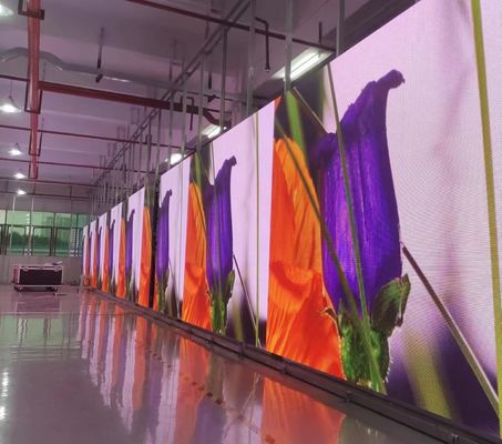 Affichage publicitaire à LED constant haute définition avec hauteur de pixel P6 et taille de forme LED Smd3535/2727