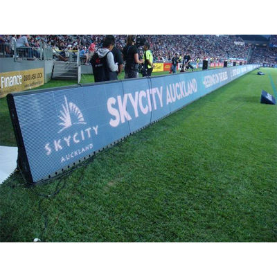 Bon prix Affichage LED de stade P 10 SMD La solution d'affichage ultime avec un taux d'images de 60 Hz et une échelle grise de rectification en ligne