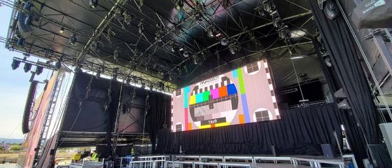 Affichage Couleur RGB 43222 Points/m2 Résolution RGB LED Affichage 4,81 Pixel Pitch