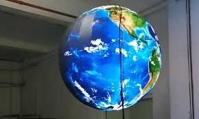 Écran LED sphérique avec puce LED Epistar à performance DC5V