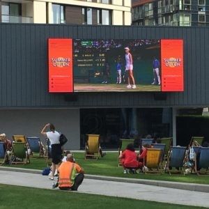 Niveau de protection IP65 Panneaux d'affichage LED avec R 625-630nm et taux de rafraîchissement 3840HZ'Besoins