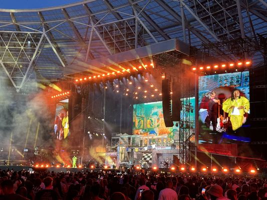 Écrans LED publicitaires SCXK-RGB avec angle de vision de 120° / 60° et taille personnalisable