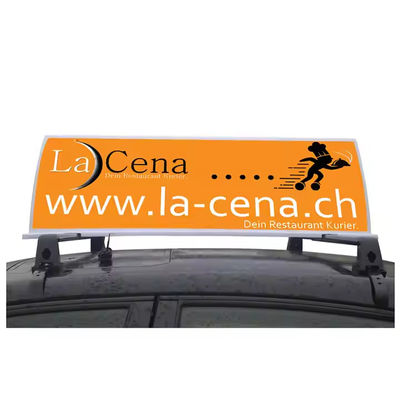 Bon prix Extérieur P6 HD Full Color LED Voiture Taxi Signal de toit double face Affichage IP65 étanche En ligne