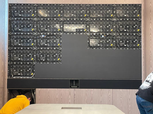 Écran d'affichage de panneau mural vidéo LED P4