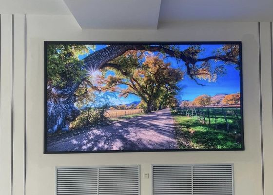 Bon prix Affichage à LED à couleur entière à l'intérieur / fixe 200 * 150 mm Super clair Petite hauteur P1.667 en ligne