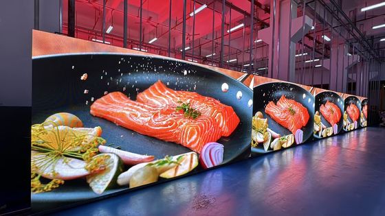 Écran LED de location de qualité professionnelle avec une consommation moyenne de 438Watt/m2