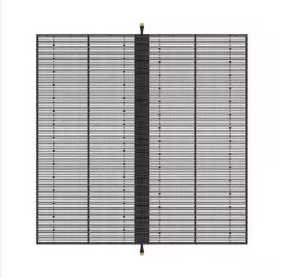 Bon prix P2.6 Écran transparent à LED Grille à couleur entière Écran de glace à LED Écran publicitaire électronique intérieur Fenêtre en verre en ligne