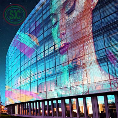 6Écran LED transparent pour les exigences du client