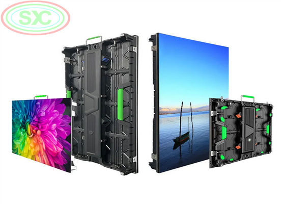 Panneau d'affichage à LED de location P3.91 avec taille de module personnalisable et densité de pixels élevée pour mur vidéo